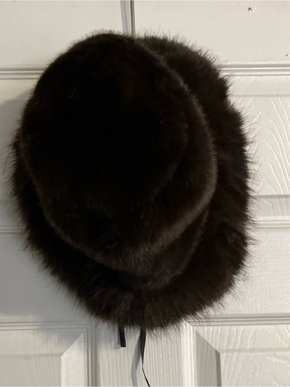 Women’s Nine West Brown Faux Fur Winter Hat
